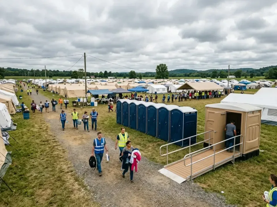 disaster-relief-camp-restrooms-010 — frequently asked questions, Dumpster & Portable Bathrooms Rental in Bridgeville, DE